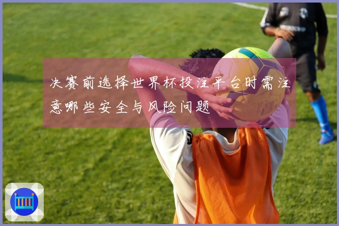 决赛前选择世界杯投注平台时需注意哪些安全与风险问题