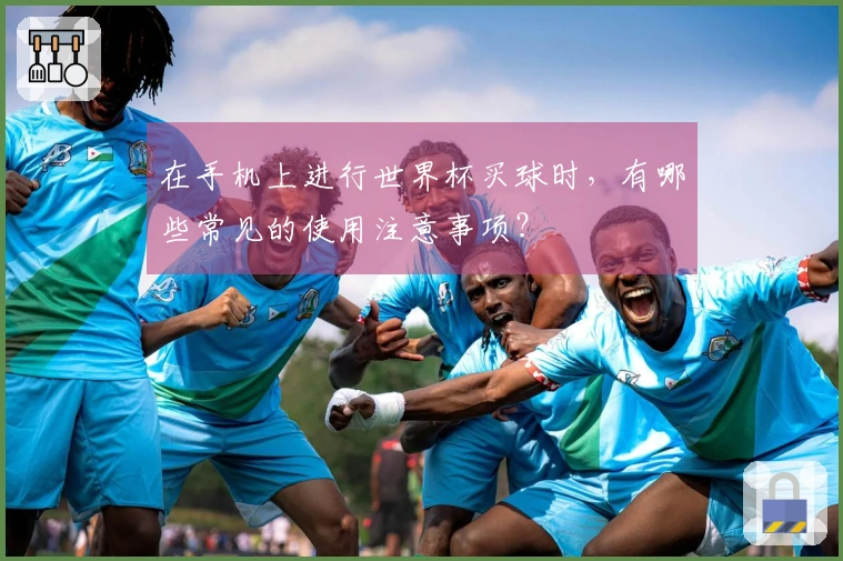 在手机上进行世界杯买球时，有哪些常见的使用注意事项？