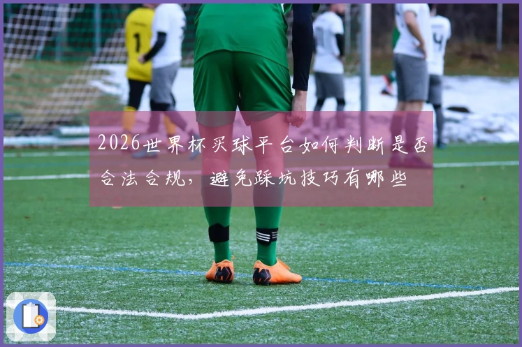 2026世界杯买球平台如何判断是否合法合规，避免踩坑技巧有哪些